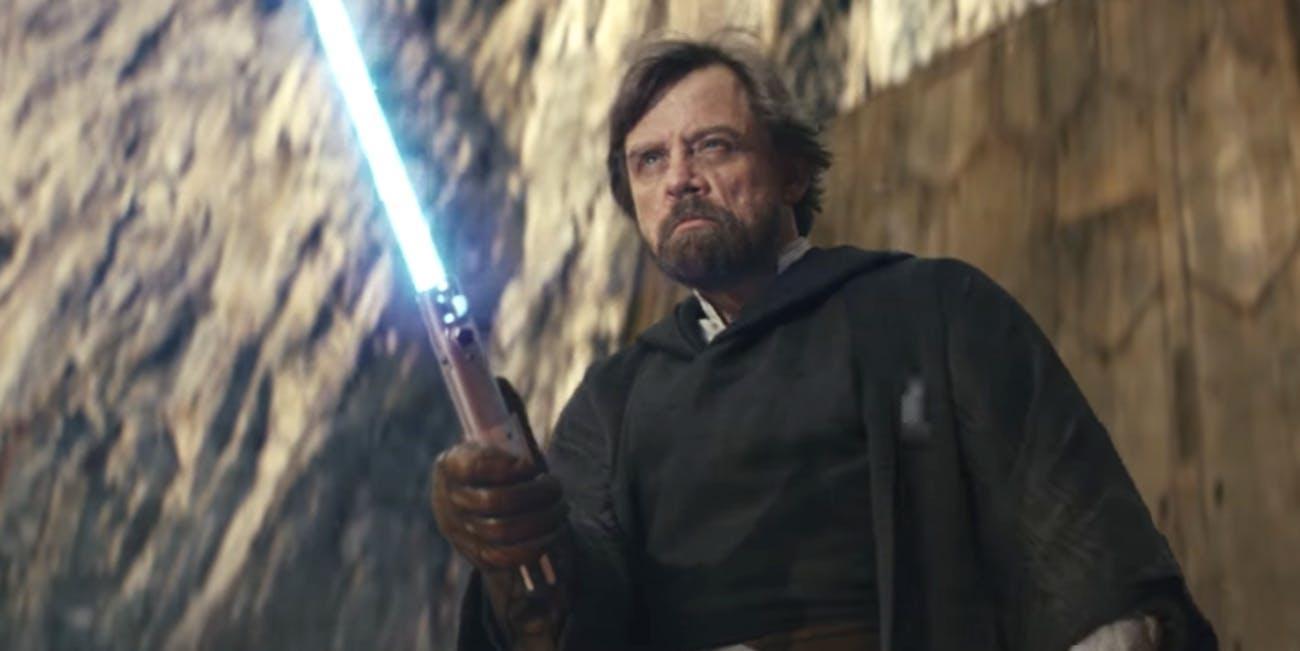 Luke Skywalker flashback version