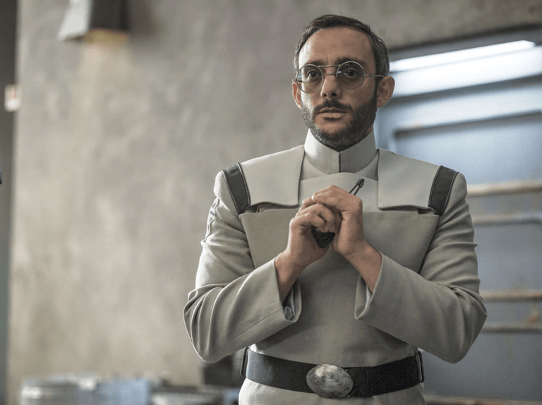 Dr Pershing in The Mandalorian